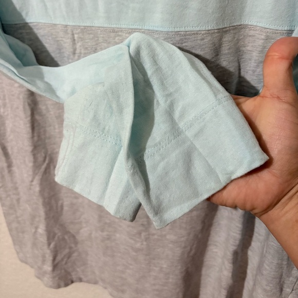 Lilly Pulitzer Finn Pineapple Color Block Long Sleeve T-Shirt Top XS - Picture 6 of 8